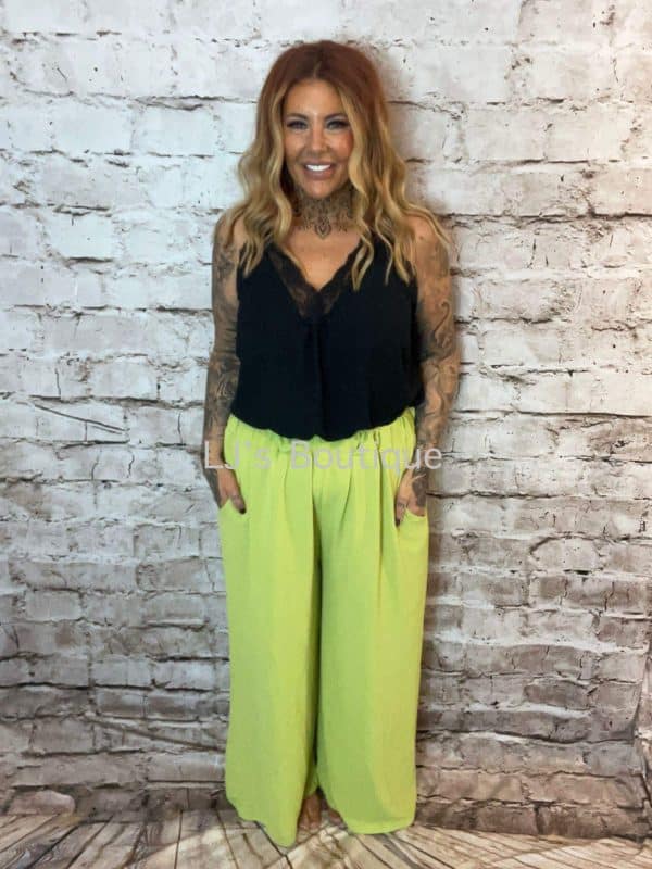 Sunset Nights Wide Leg trousers 16-24  NO RETURNS ON SALE ITEMS - Image 7