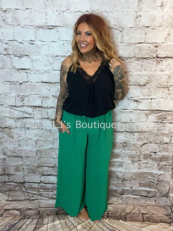 Sunset Nights Wide Leg trousers 16-24  NO RETURNS ON SALE ITEMS - Image 3