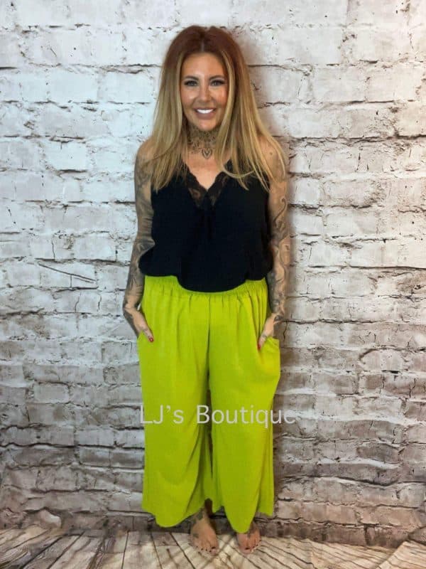 Sunset Nights Wide Leg Trousers 12-22 - Image 5