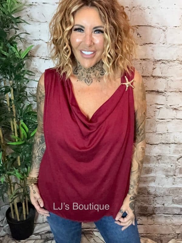 The Diane star fish top - best fits sizes 16-22